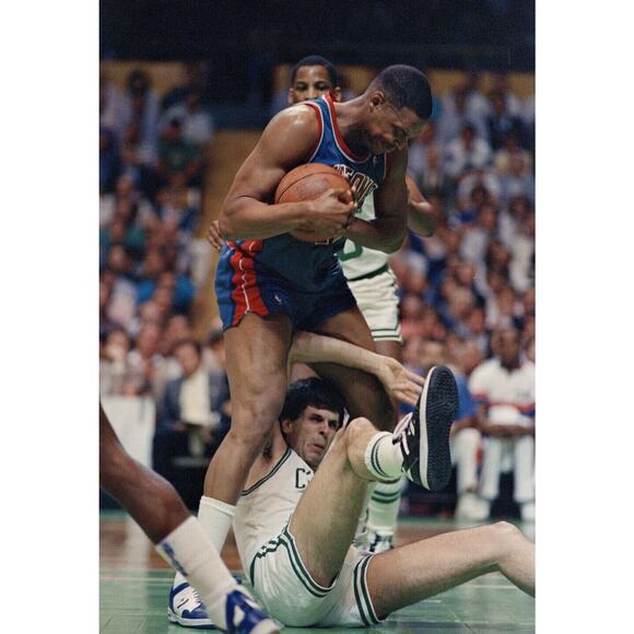 RICK MAHORN SIGNED AUTOGRAPHED Baseball PISTONS HAWKS - Picture 3 of 8